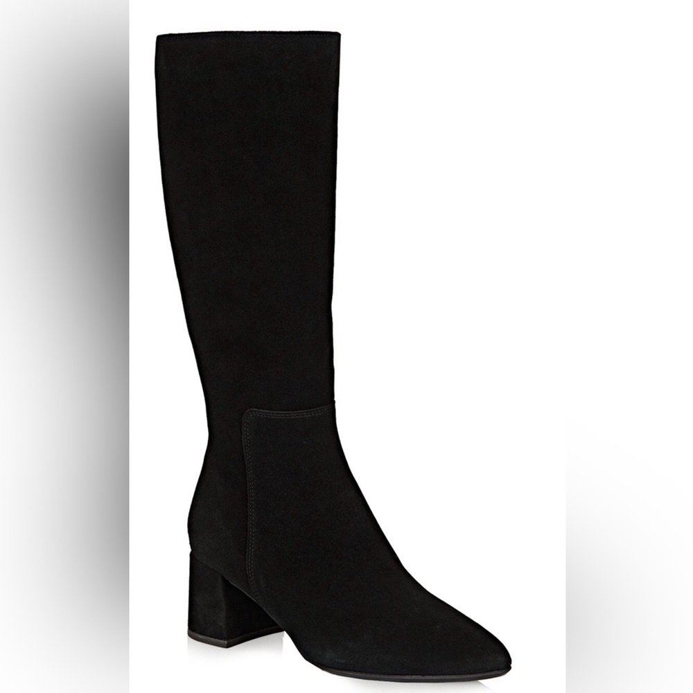 La CANADIENNE Black suede Heeled Boots